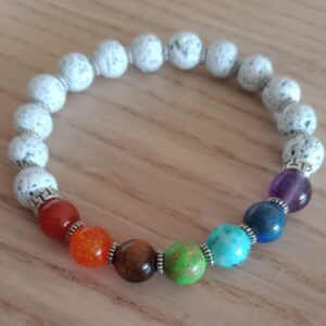 Bracelet Rainbow Blanc