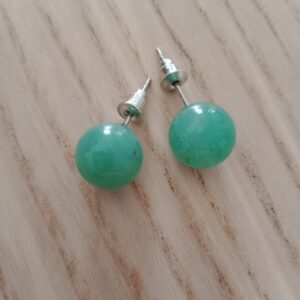 Boucles d’oreilles Aventurine verte