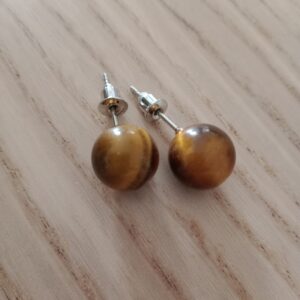 Boucles d’oreilles Oeil de tigre