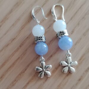 Boucles d’oreilles Bleuet